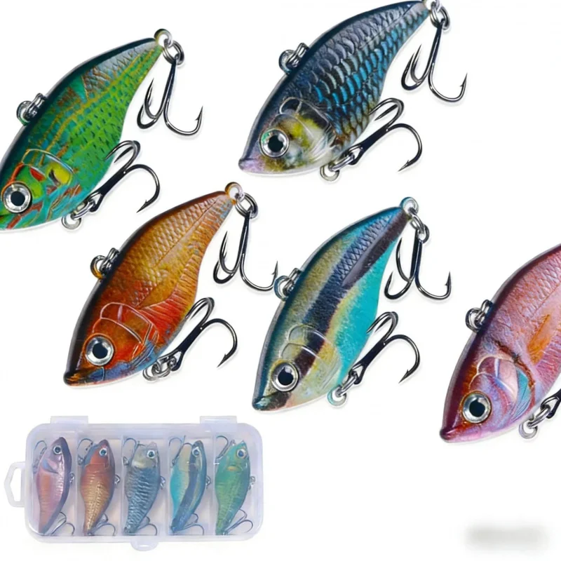 

Приманка VIBLure 13,7 г, 5,5 см, бионическая, окрашенная, в коробке с 5 отсеками. Высокореалистичная искусственная приманка для морской и пресноводной рыбалки.