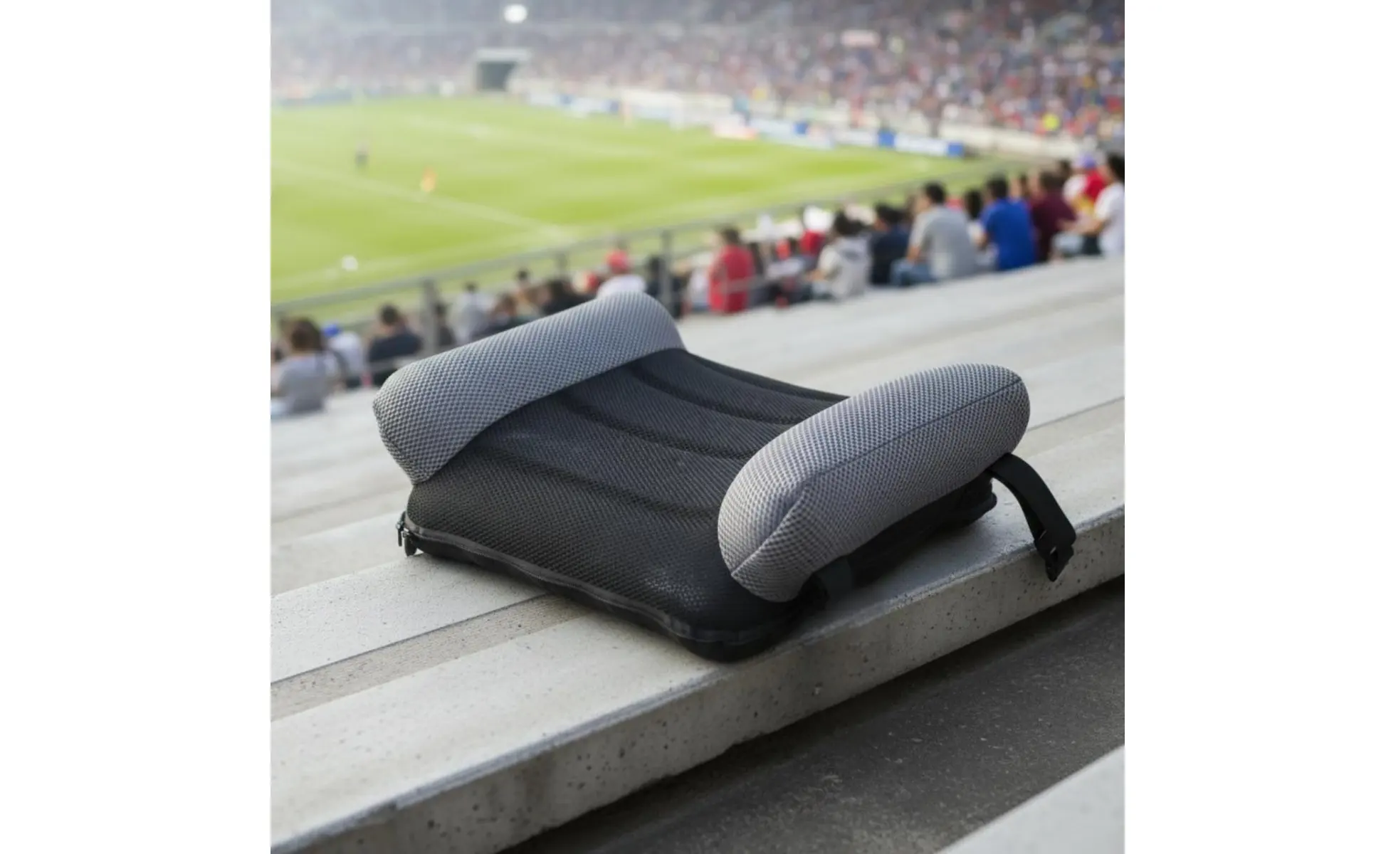 Portable Heightening Pad Ergonomic Support Inflatable Booster Seat Inflatable Seat Pad Adjustable Firmness for Children, Stadium