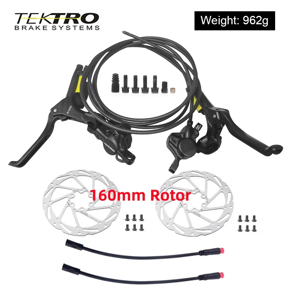 TEKTRO HD-E3520 Elektrische fiets Hydraulische schijfrem 900/1850 mm MTB-fiets E-bike 2-pins sensor Power Control Hydraulische rem