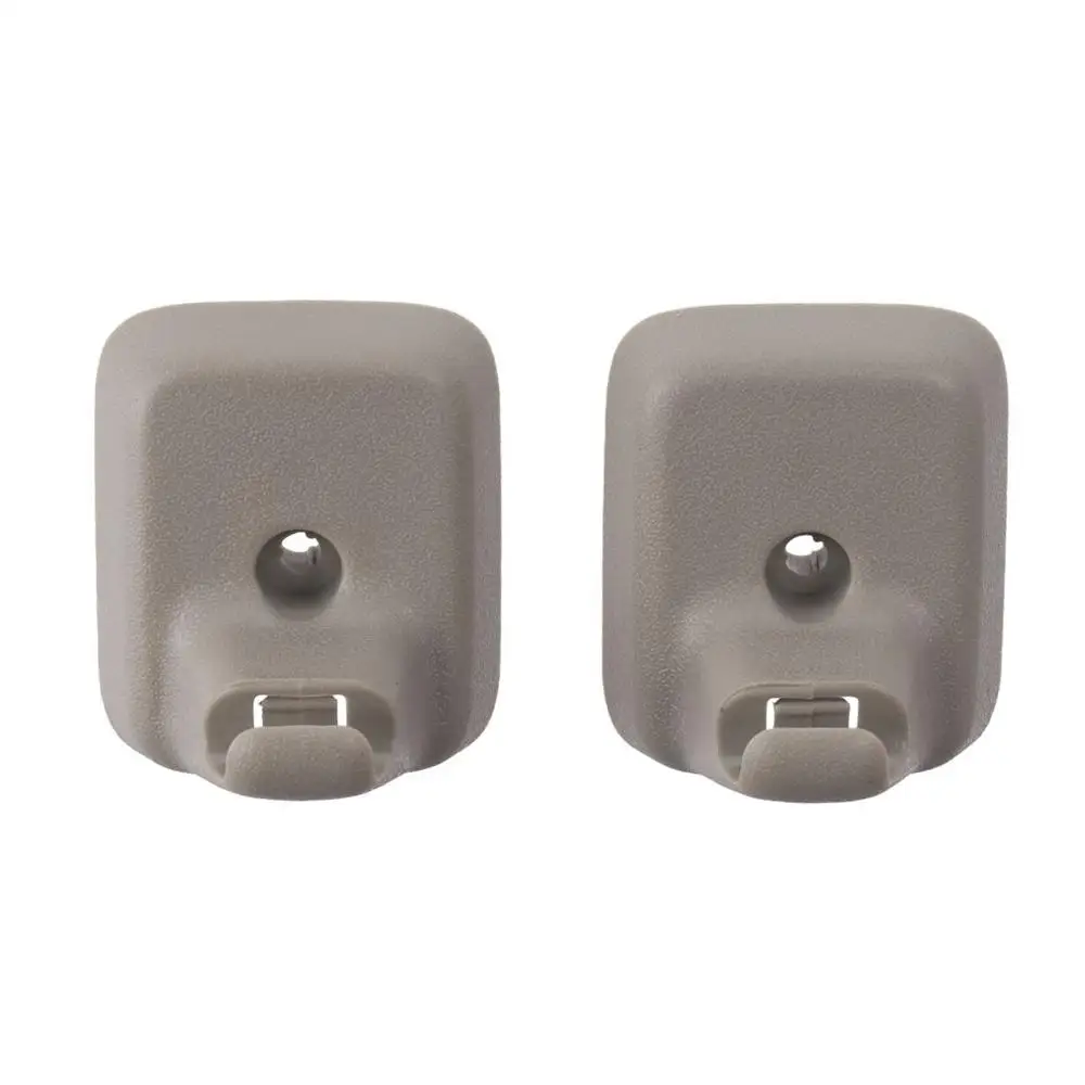 2pcs AL3Z-1504132-AB Sun Visor Holder Retainer Clip Camel Tan AL3Z1504132AB Sun Visor Holder Nylon Clips For Car