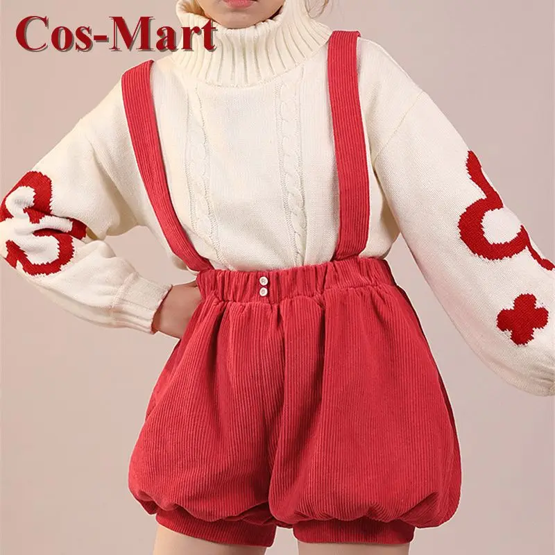 

Cos-Mart Game Genshin Impact Klee Cosplay Costume Sweet Cute Winter Uniforms Female Activity Party Role Play Clothing New
