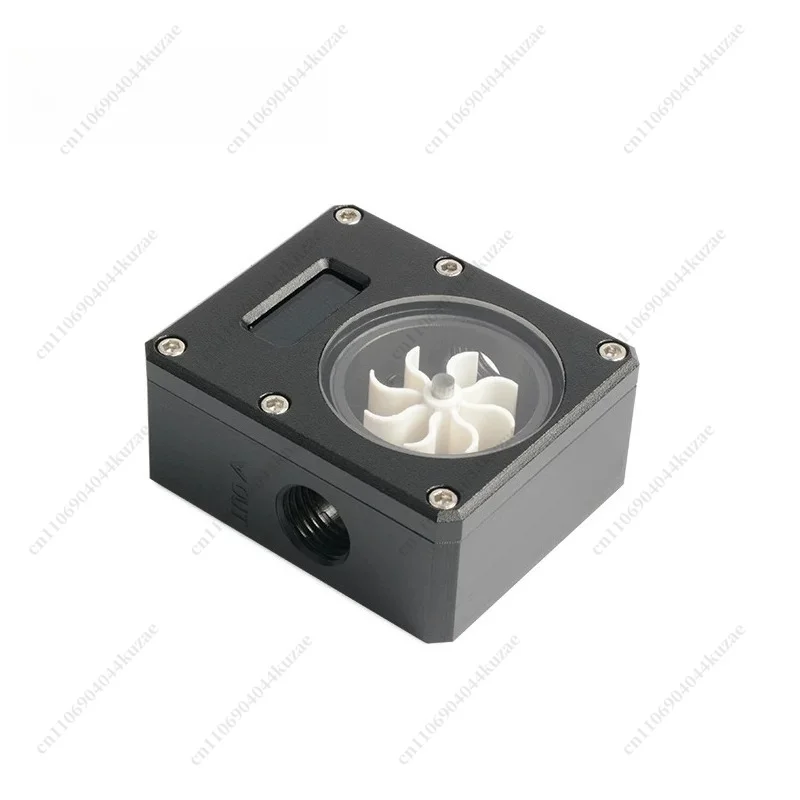 For FREEZEMOD WDXS-T4 Computer Water Cooling Flow Meter, VA LCD Temperature Display, 0.5s Response Speed