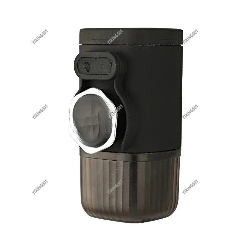 Portable Manual Espresso Maker Hand Press for Hiking Travel & Office Use Compatible with Capsule & Ground Coffee