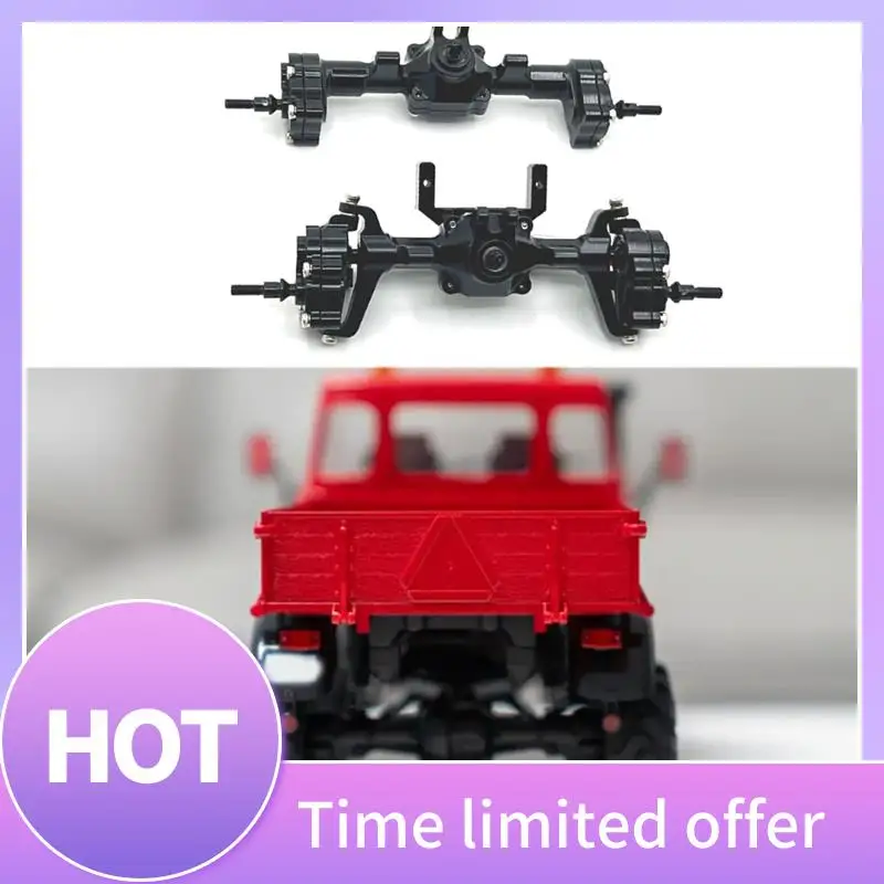 

B68A RC Car Metal Complete Front Rear Axle Kit For FMS 1/24 FCX24 Xiaoqi Crusher K5 RC Accessories