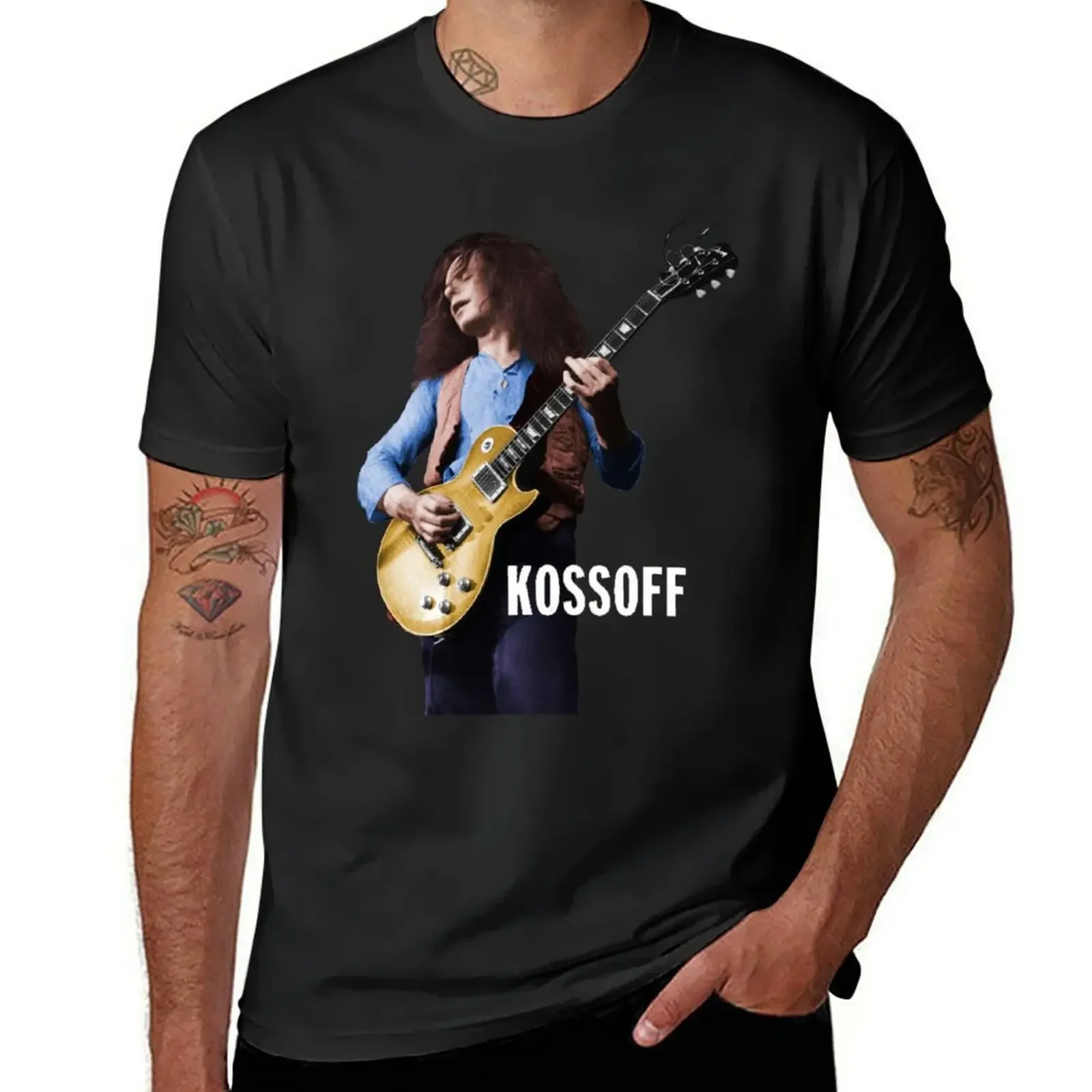 Paul Kossoff T-Shirt anime clothes man t shirt baggy shirts tops mens t shirt graphic