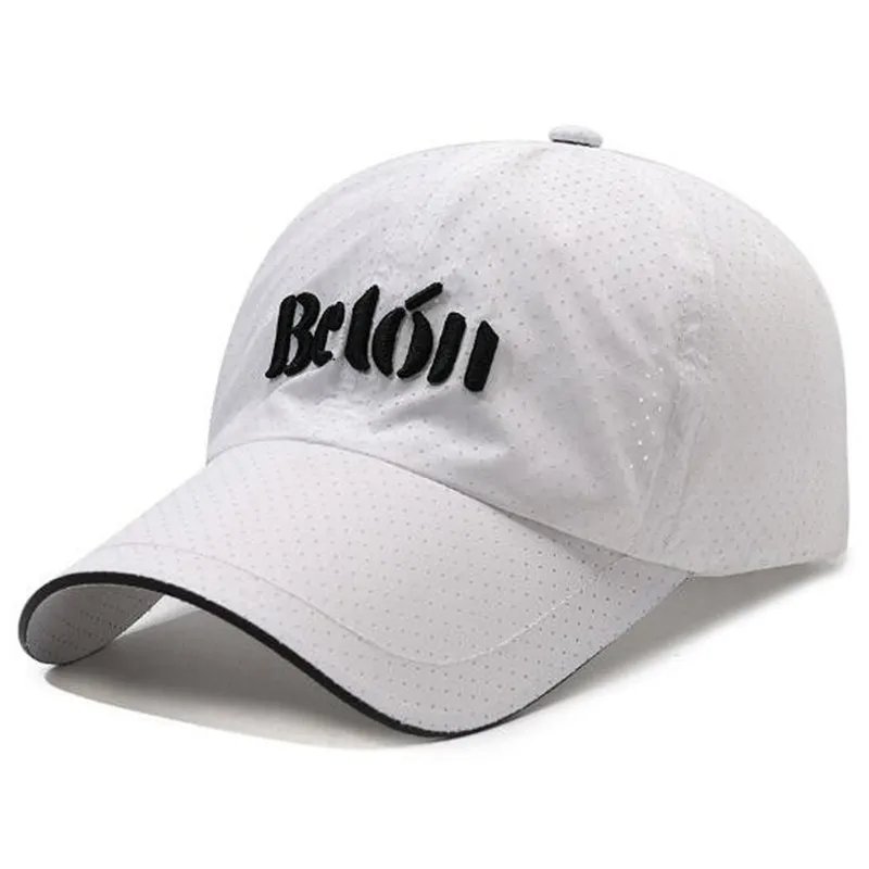 

Free Shipping Summer Women's Hats Ultrathin Breathable Mesh Baseball Cap Embroidery Golf Cap Men's Caps Camping Fishing Hat