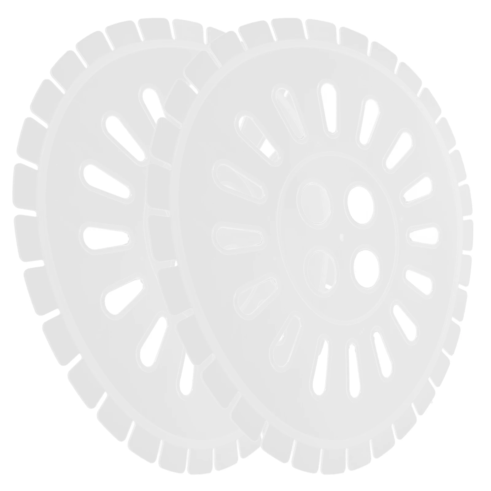 

2PCS Washer Pressure Plates Spinner Cap Covers Universal Parts Minimize Noise Vibration Washing Machine Accessories Dryer