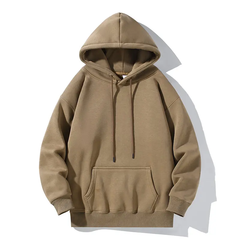 6 Color Autumn Hoodies Men Fashion Hooded Sweatshirt Men Streetwear Hip Hop Loose Pullover Hoodie Mens Pocket Hoody M-3XL images - 6