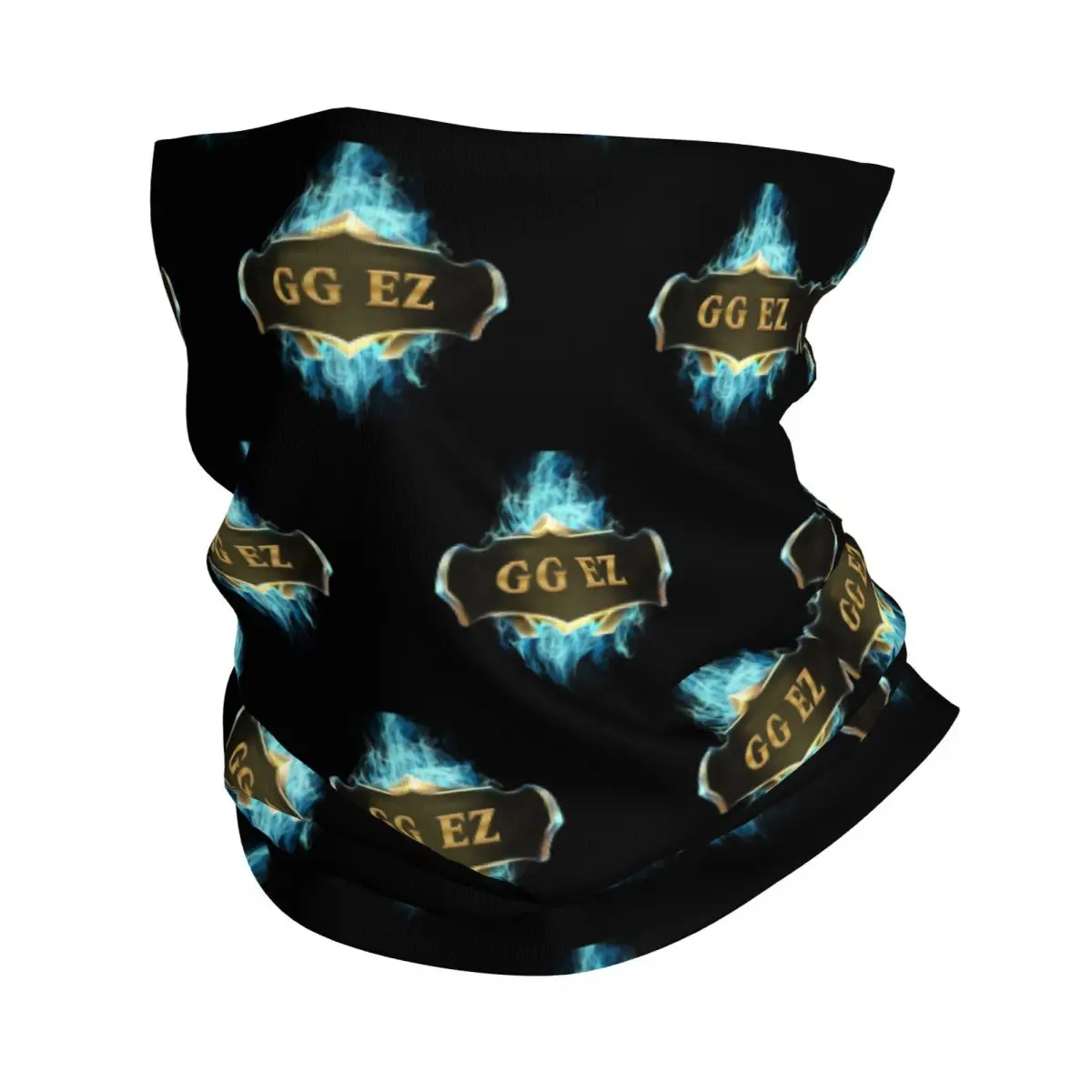 League Battle Game Legends GG EZ Bandana Neck Gaiter for Hiking Camping Men Women Wrap Scarf Headband Warmer