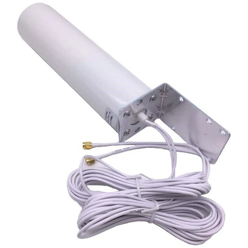 3G 4G LTE External Antenna Outdoor With 5M Dual Slider SMA Connector For 3G 4G Router Modem