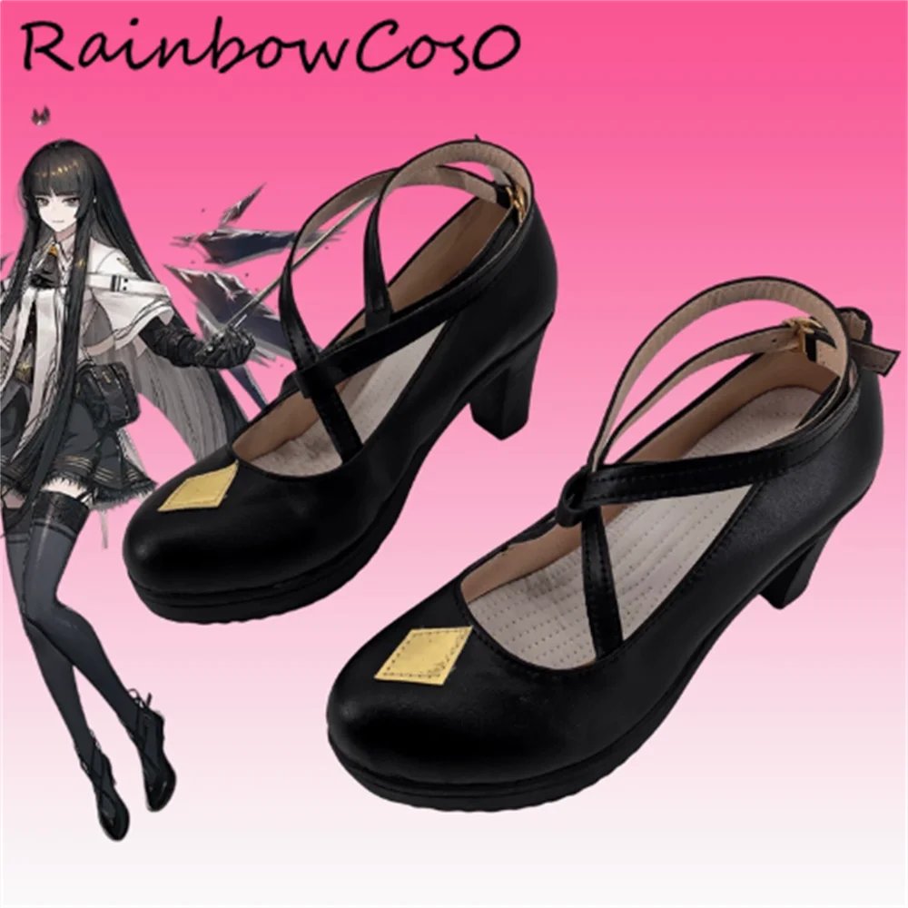 Virtuosa Arknights Cosplay Shoes Boots Game Anime Party Halloween RainbowCos0 W4905