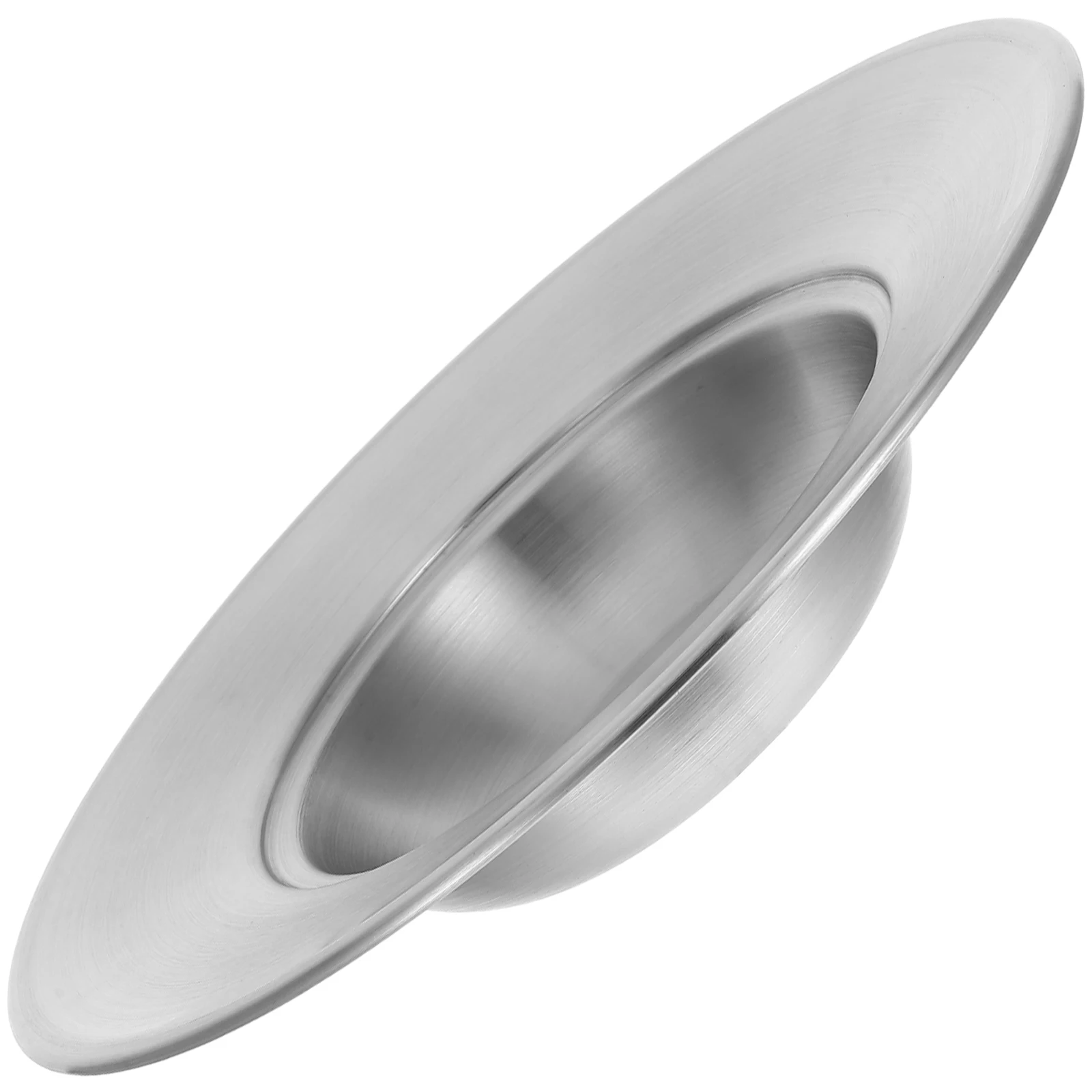 

Stainless Steel Pasta Bowl Hat Rim Design Versatile Kitchenware Ideal for Pasta Desserts Soups Kids Dinnerware Easy