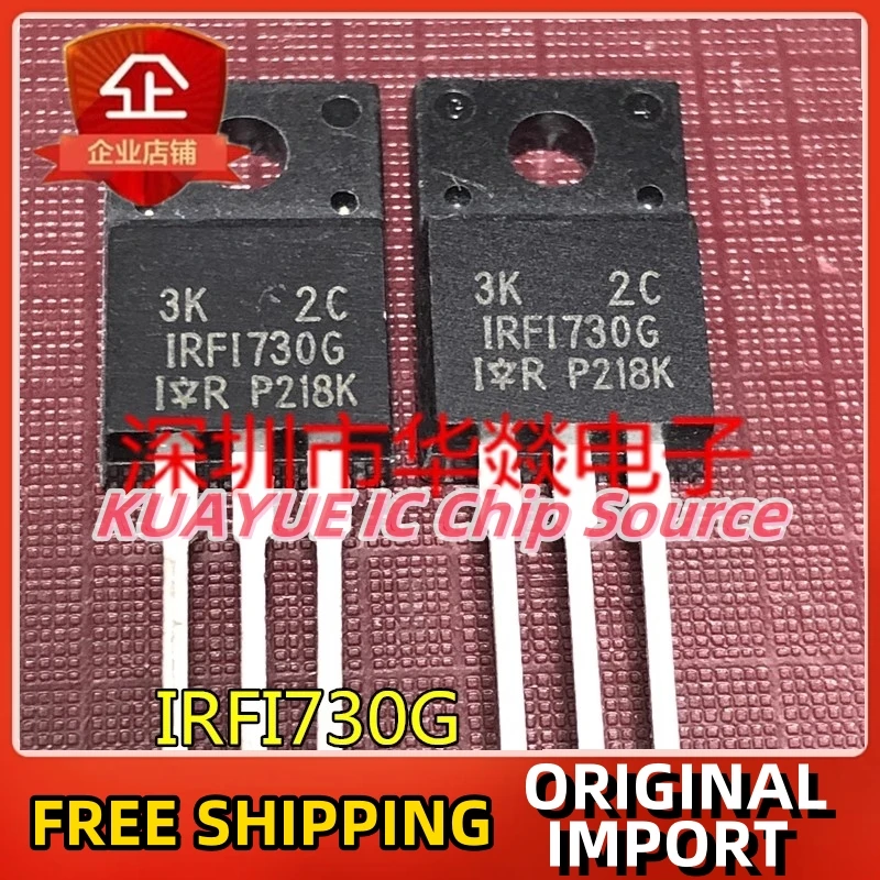 10PCS-30PCS/  IRFI730G   TO-220F  400V  3.7A  Fast Shipping Quality Guarantee