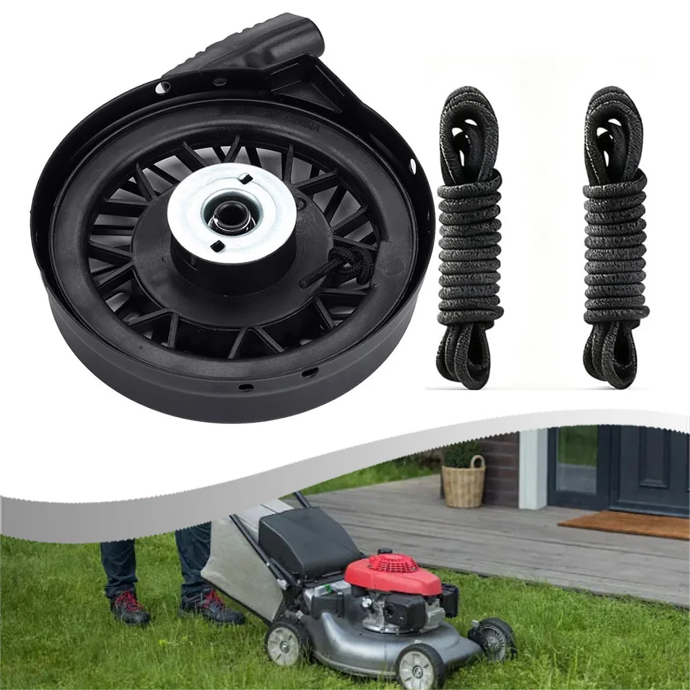 Recoil Starter For Snowblower Recoil Starter Pull Starter Friction Resistance Includes Two Ropes Easy Installation