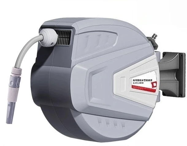 2025 التلقائي الترجيع حديقة سقي خرطوم بكرة حديقة في الهواء الطلق خرطوم بكرة سقي خرطوم