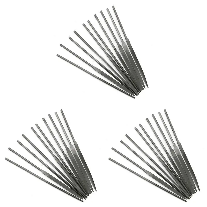 

LLCS-30Pcs Small Needle Files Set 140Mm Jewelry Tools Beading Hobby Crafts Carving Repair Cutting Tool