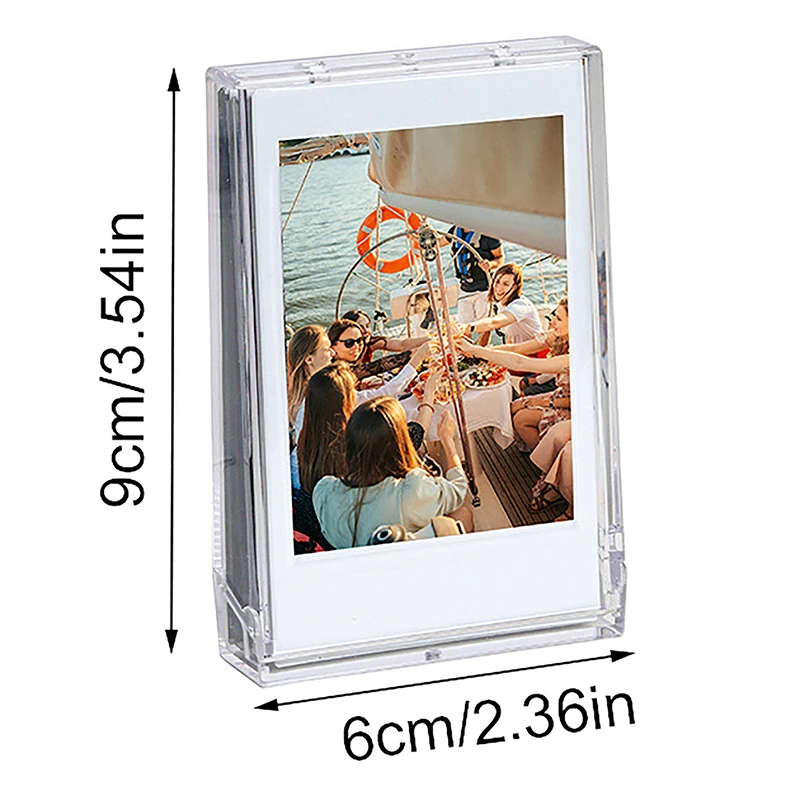 Pockets Photo Album 3 Inch Transparent Photocard Holder For Instax Mini Album Storage Collect Book Name Card Album