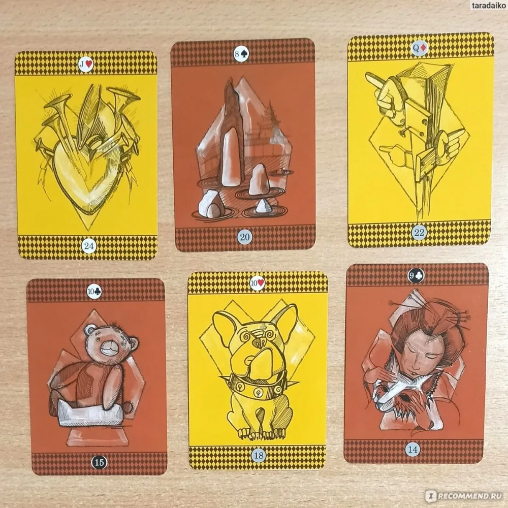 10,4 cm X 7,3 cm Jester Lenormand Oracle Card Tarot Game z papierową instrukcją i przewodnikiem dla początkujących 36 sztuk kart Lenormand