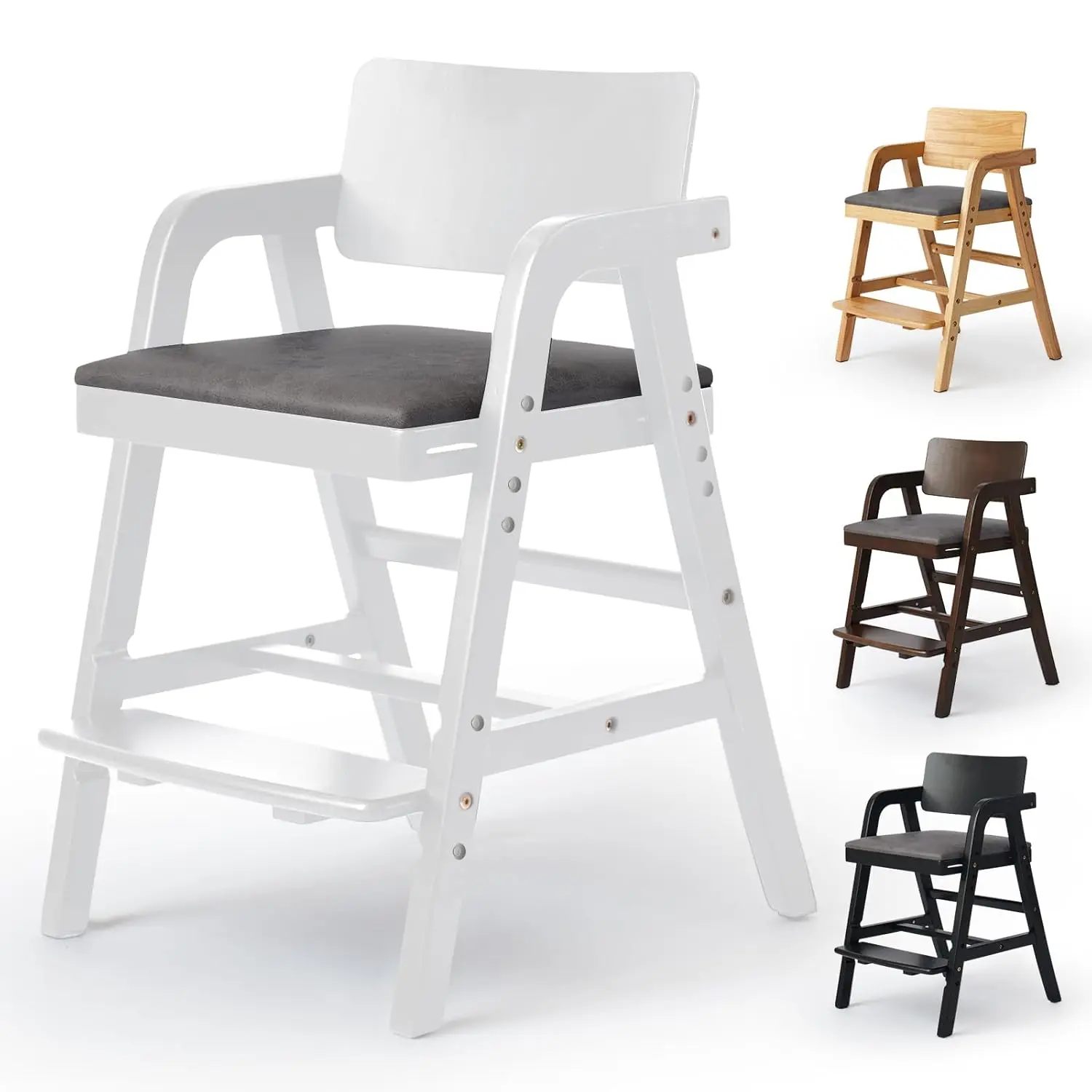 Convertible High Chair For Toddlers and Babies Adjustable Feeding Seat