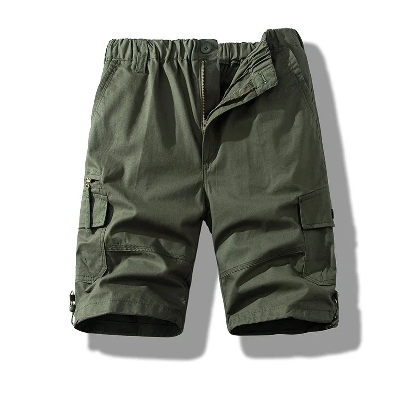 Mens Classic Shorts Summer Bermuda Shorts Harajuku Y2K Cargo Shorts Zipper Pocket Luxury Brand Homme Versatile Camo Half Pants