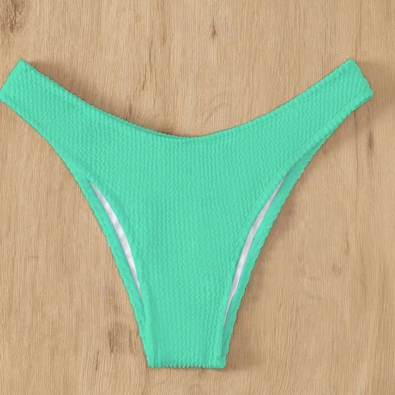 Traje de baño de un solo hombro para mujer, bikini dividido sexy, cintura baja, puro deseo, vacaciones de primavera caliente, traje de baño irregular