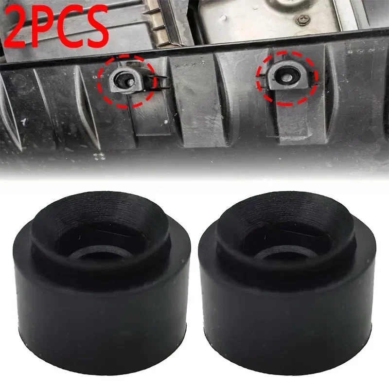 For Audi A1 A3 A4 A5 A6 A7 A8 Q5 Q7 Engine Cover Rubber Bushing Grommet Clip 07C103226 2PCS 