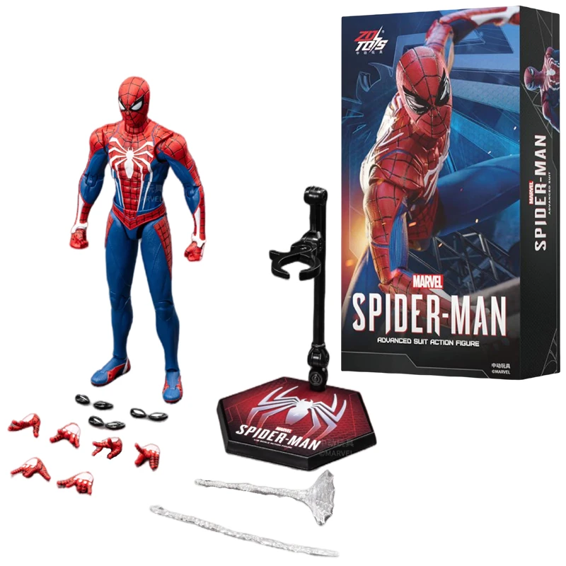 ZDTDS Original Spider Man Iron SPIDER PUNK SUIT Scarlet Spider