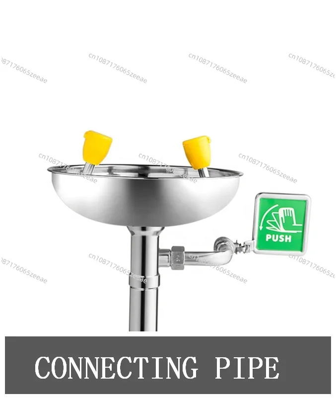 High Quality Stainless Steel Safety Eye Wash Combination Eyewash station