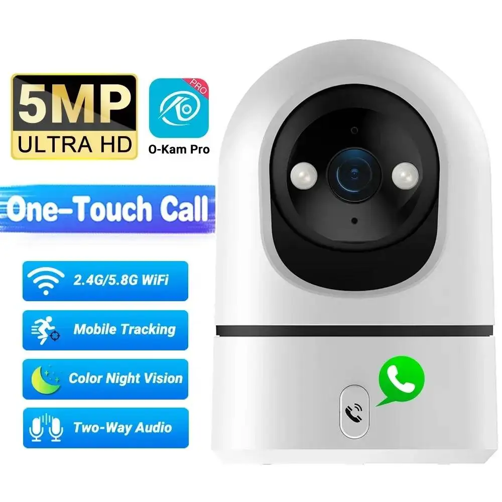 5MP Ptz Wifi Securi… - image