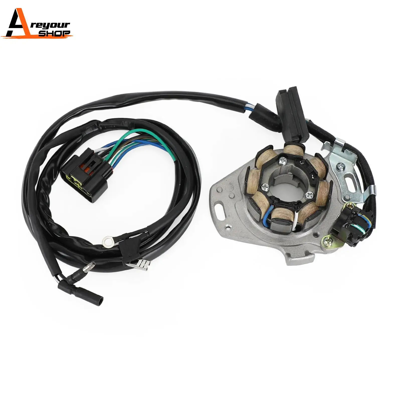 

Areyourshop Stator Generator For Honda CR250 CR250R 2000-2001 31100-KZ3-J31 31100-KZ3-J21 Motorcycle Parts