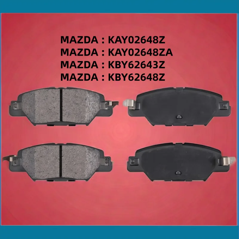 

For Mazda CX-5 (KE KF) rear brake pads KAY02648Z, KAY02648ZA, KBY62643Z, KBY62648Z / Auto Parts -34025