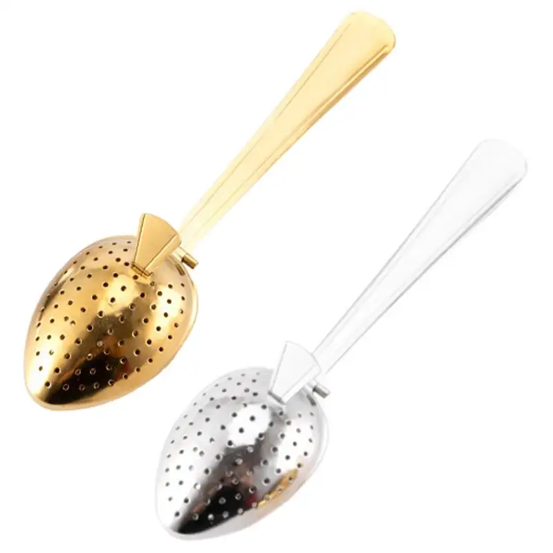 Stainless Steel Tea Infuser Sieve Tools For Spices Bag Infusor Ball Tea Filter Maker Brewing Items Services Teaware Tea Strainer