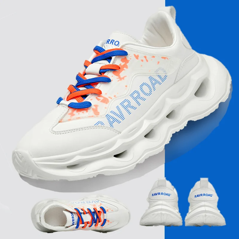 

Мужские кроссовки для бега, осень 2024, удобные и стабильные кроссовки с отскоком, гоночные мягкие кроссовки, модная нескользящая повседневная обувь