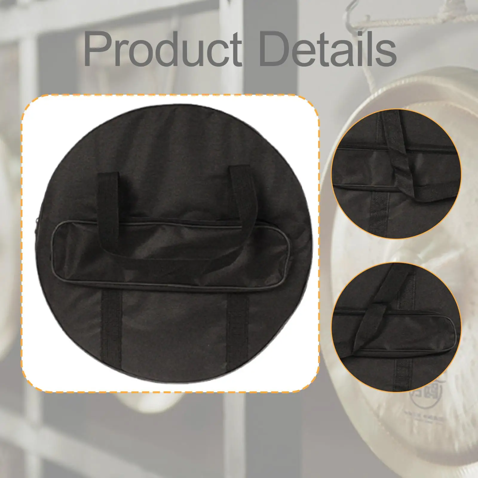 أدوات قرع حقيبة الصنج مع حقيبة حمل بمقبض حمل