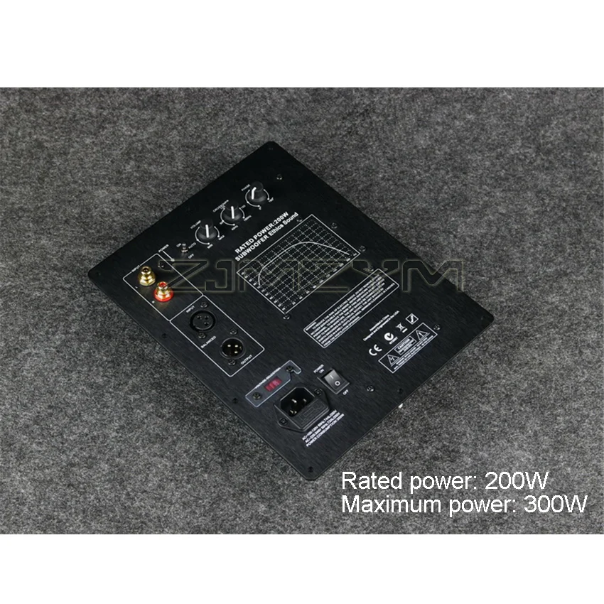RF-200 서브우퍼 앰프 보드 시네마 페버 고출력 일체형 직접 삽입 패치 공정 음질 120-240VAC