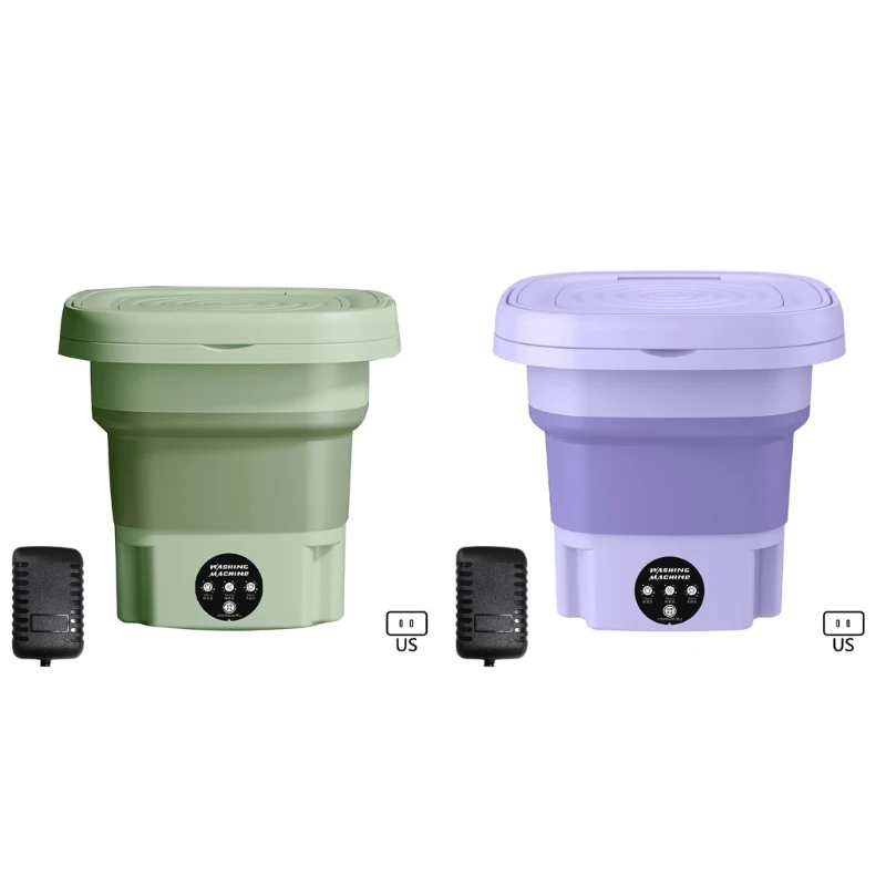 غسالة محمولة مع وظيفة ستيري ليزينغ فعالة قابلة للطي غسالة صغيرة صغيرة لملابس الأطفال الملابس الداخلية