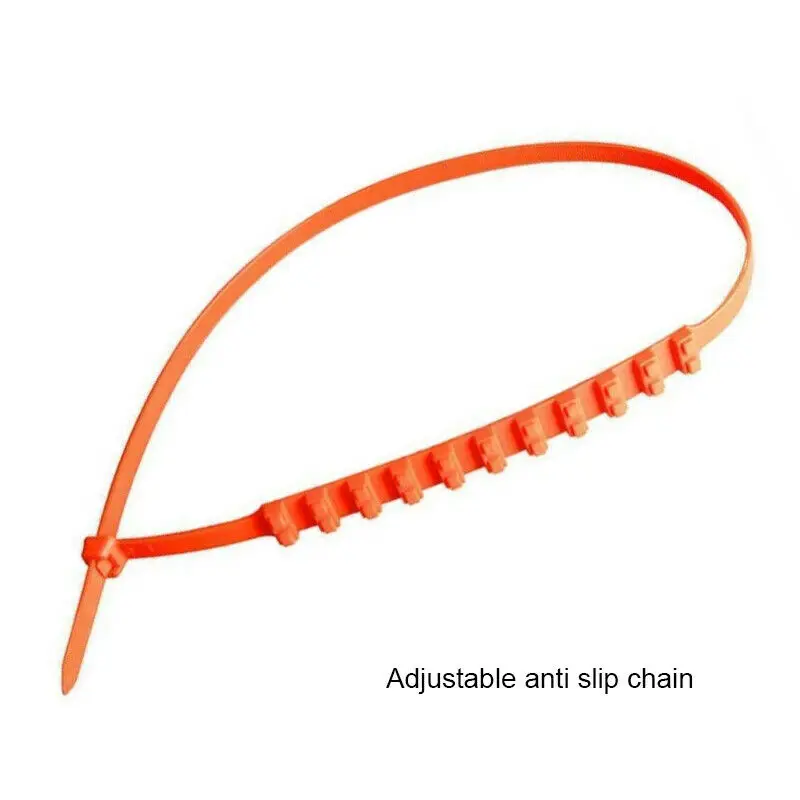 Tire Cable Tie Kit Ten Pieces Essential Gear for Cars and Trucks in Winter Weather Fits Wheels up to Twenty Two Inch Width