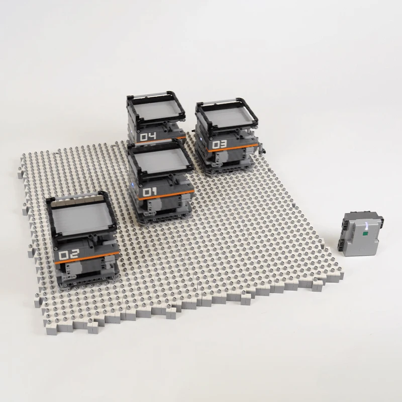 4314 Stück MOC Omnidirektionale Fahrzeuge GBC Technische Bausteine Sammler Pädagogisches Kreatives Weihnachtsspielzeug Geschenk