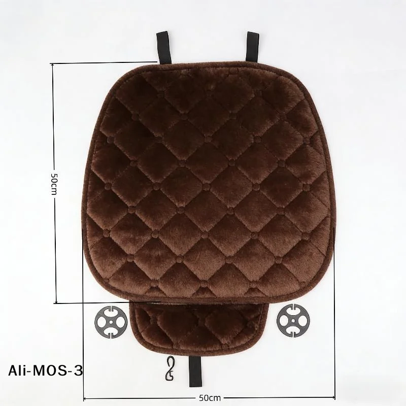 【S】1 Set Universal Seat Protector Car Seat Cushion Soft Comfortable Without Backrest Seat Cushion Cover For Most Cars SUV