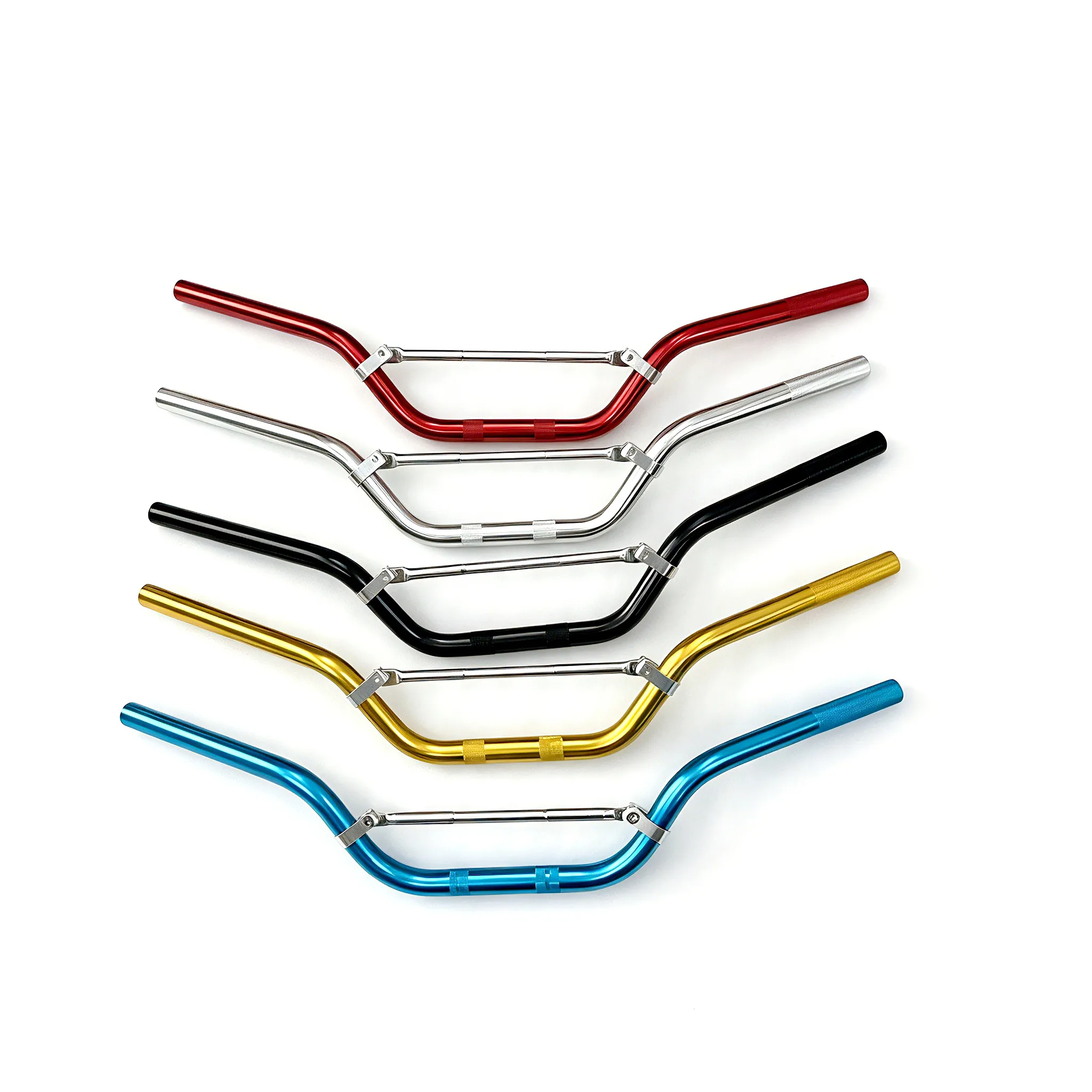 Motorrad Universal 7/8' 22mm Lenker Drag-Griff Street Bike Chopper Cafe Racer Old School Bobber – Detail 1
