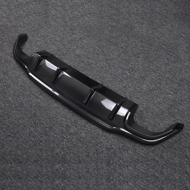 True carbon fiber rear bumper dry lip diffuser spoiler for the Lexus IS300AWD IS350 2022 2023+