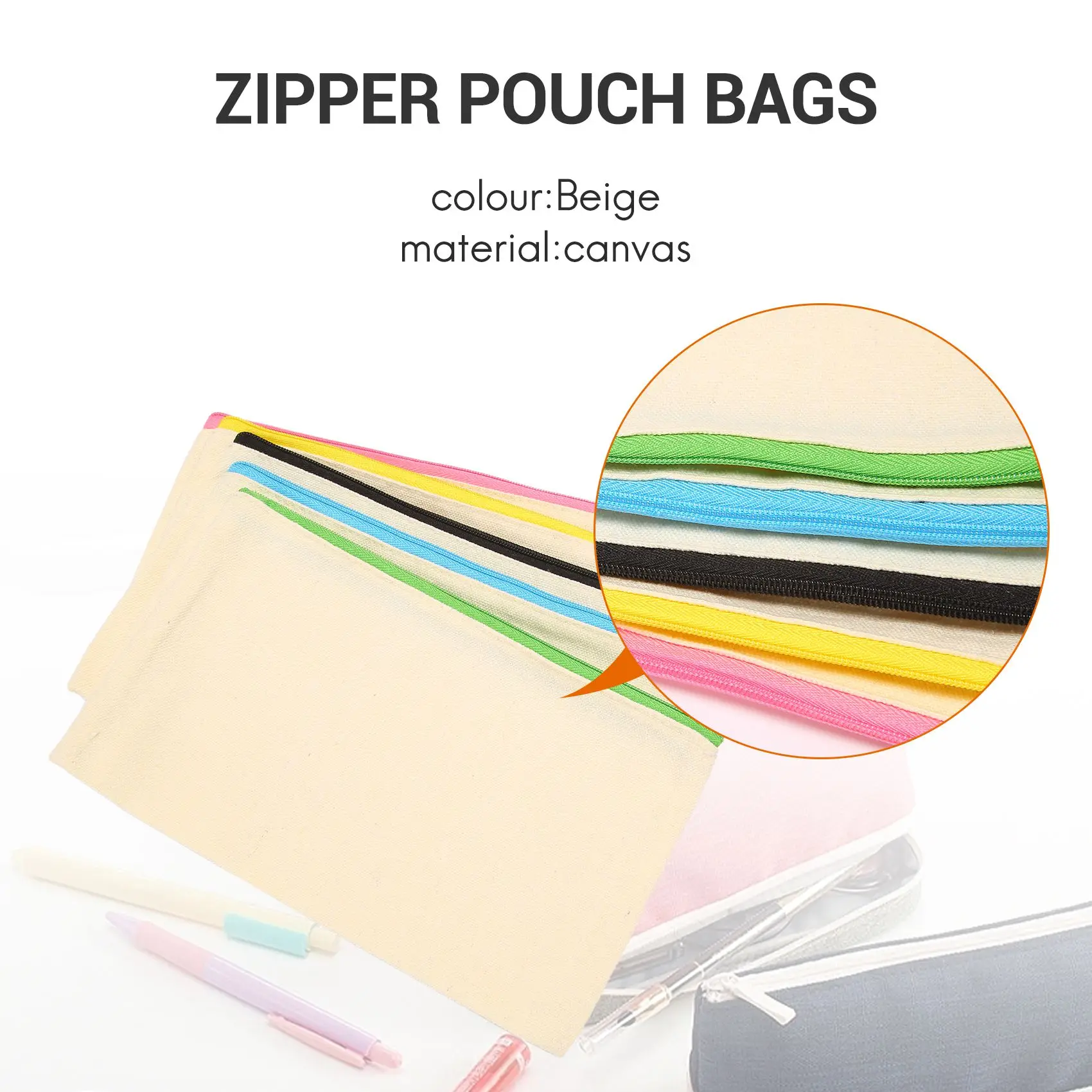 leading-30pcs-canvas-makeup-bags-zipper-pouch-bags-pencil-case-diy-craft-bags-for-travel-diy-craft-school-multicolored-zippers