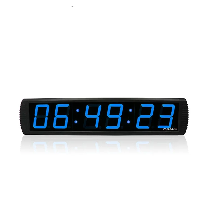 4'' 6 Digits Alibaba New Inventions Indoor Digital Led Countdown Wall Clock