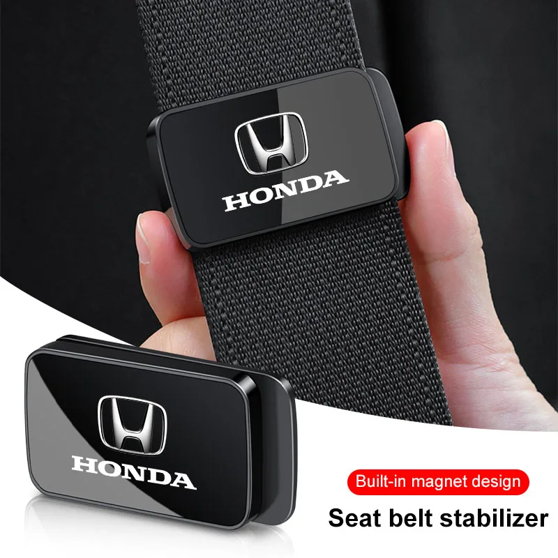 

1/2Pcs Adjustable Auto Seat Belt Holder Stabilizer Fastener Clip Limiter For Honda Civci CRV Accord Mugen Prelude FIT City CRZ