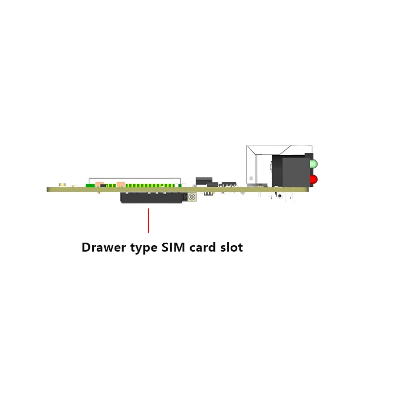 Quectel EC200A-EU LTE Cat4 Module Adapter Moard 100M Ethernet Port RJ45 Development Board