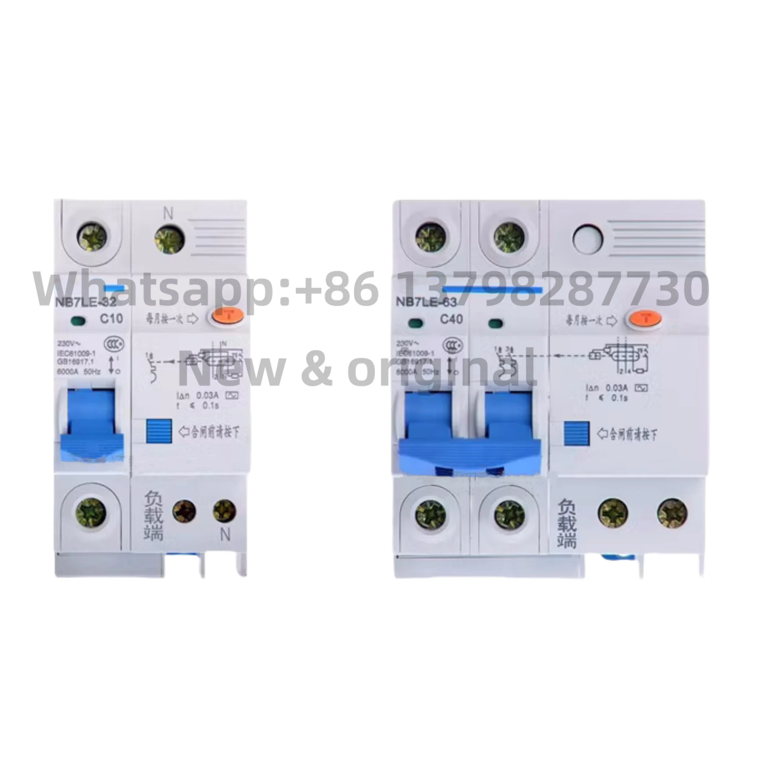 New original Leakage circuit breaker NB7LE-32 household air conditioner 1P+N 10A 16A 20A 25A 32A 40A 50A 63A