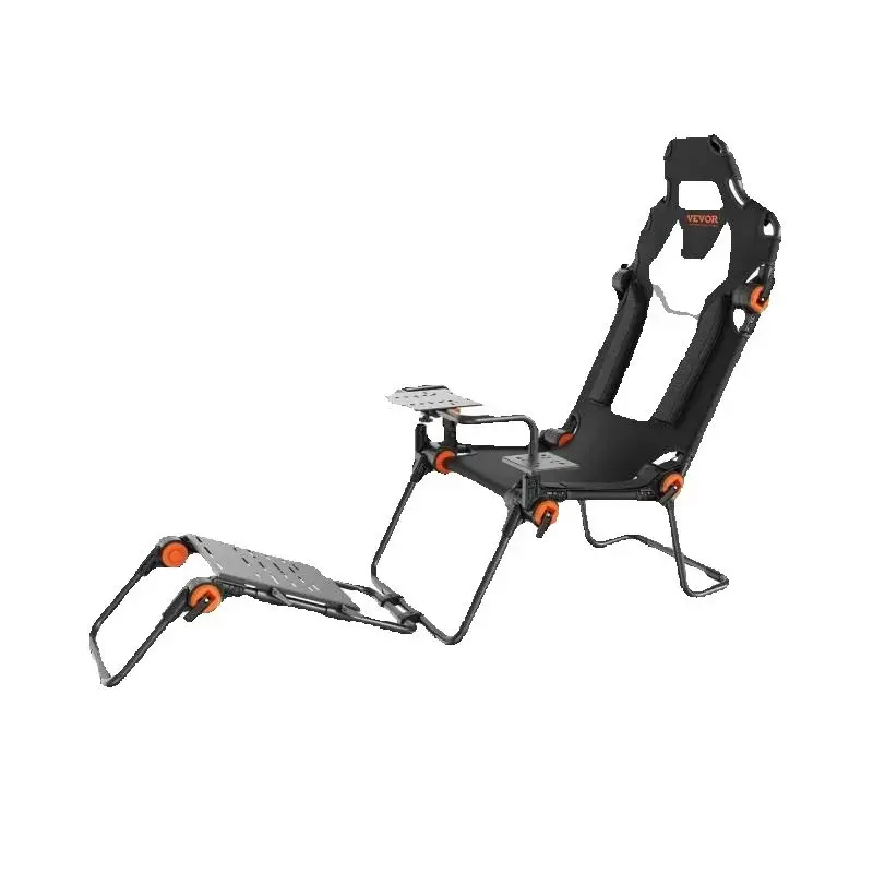 SucceBuy Racing Wheel Stand Foldable Fit For Logitech Thrustmaster Fanatec Hori Mad Catz Carbon Steel Driving Simulator Cockpit