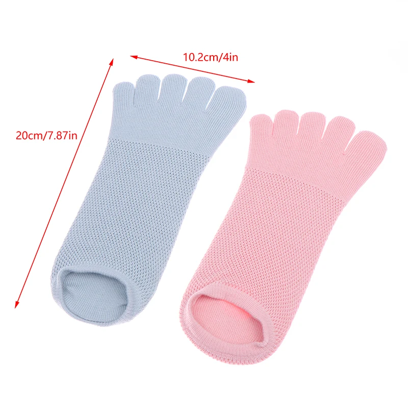 Sokken Voor Vrouwen Vijf Vinger Sokken Vrouwelijke Sok Effen Kleur 5 Teen Sok Slippers Meisjes Lady Ultra-Dunne Zweet-Absorberende Katoenen Sokken