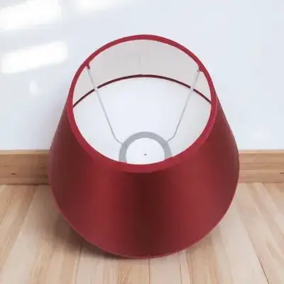 

Винтажный тканевый абажур, сменный барабанный стиль, маленький светильник для настенной настольной лампы, цоколь E27/E14, внутренний декоративный светильник