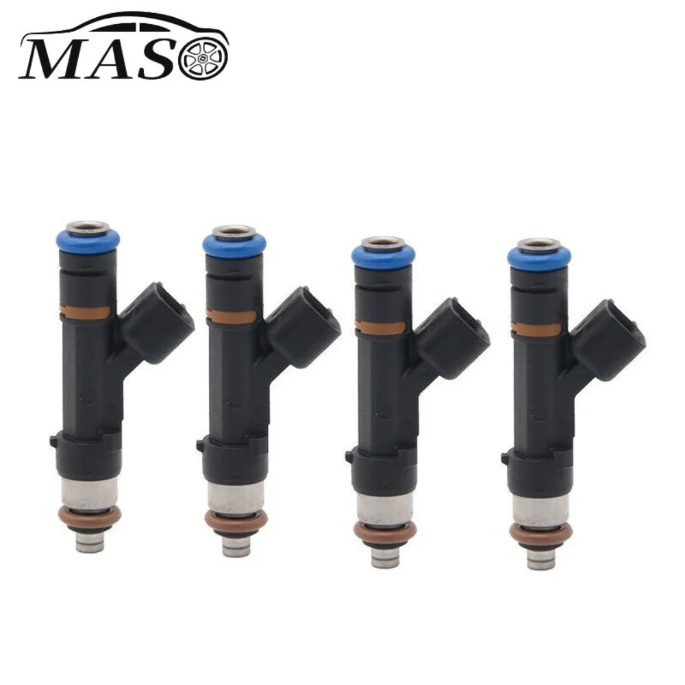 

4Pcs Flow Matched Fuel Injectors For Ford Escape Fusion 2.3L For Bosch 0280158105 0280158003 3L3Z9F593DA 3L3E-D5A